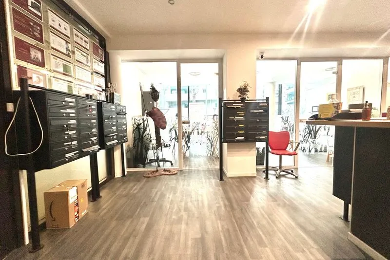 Espace de travail au centre d'affaires