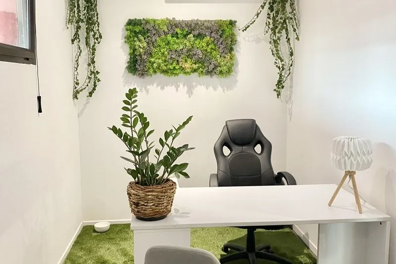 Intérieur du centre d'affaires